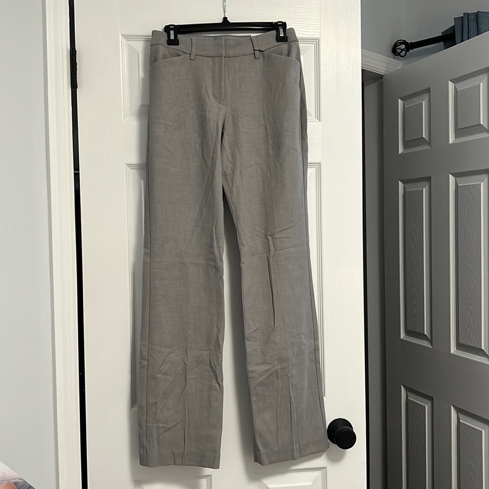 Express Publicist Barely Boot Gray Pants Size 6R NEW